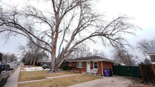 The residence where a former funeral home owner kept a deceased women's body in a hearse