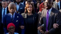 Kamala Harris leads Bloody Sunday memorial in Selma as marchers' call for voting rights