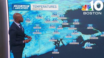 Another chilly start in Boston, but it'll be overcome by sun