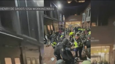 Boston police break up Emerson encampment, arrest more than 100 people