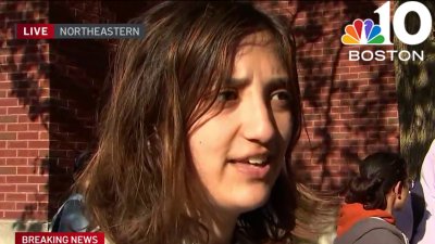 Anti-war protester at Northeastern speaks amid arrests: ‘We are peaceful students'
