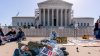 Supreme Court grapples with ordinances that ban homeless people from sleeping outside