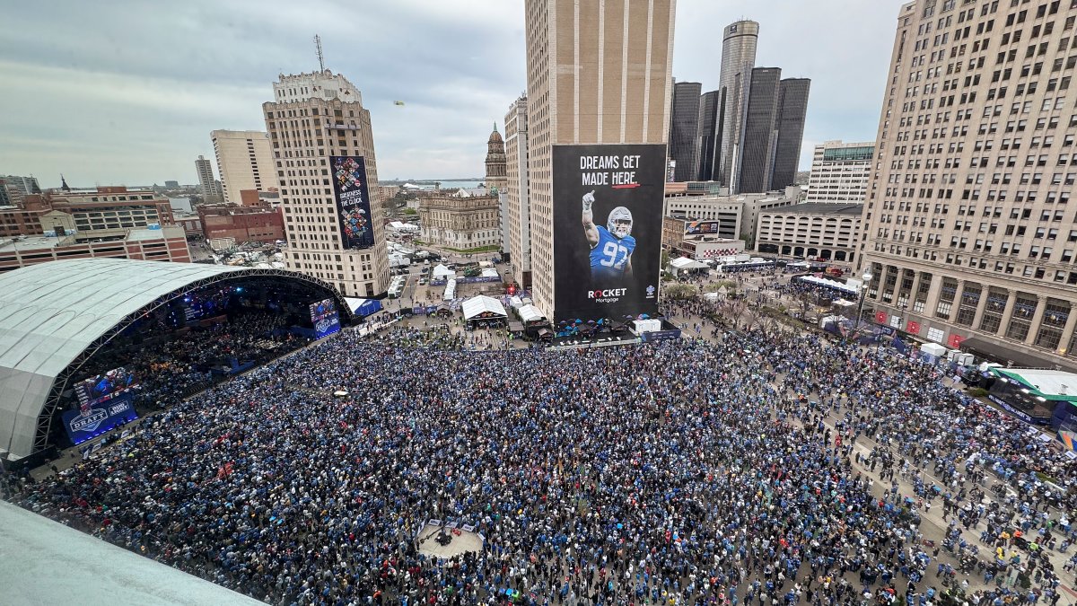 NFL Draft in Detroit sets attendance record NECN