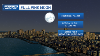 Here's when to see Tuesday night's full pink moon