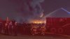 Firefighters battle large scrap metal fire in Providence overnight