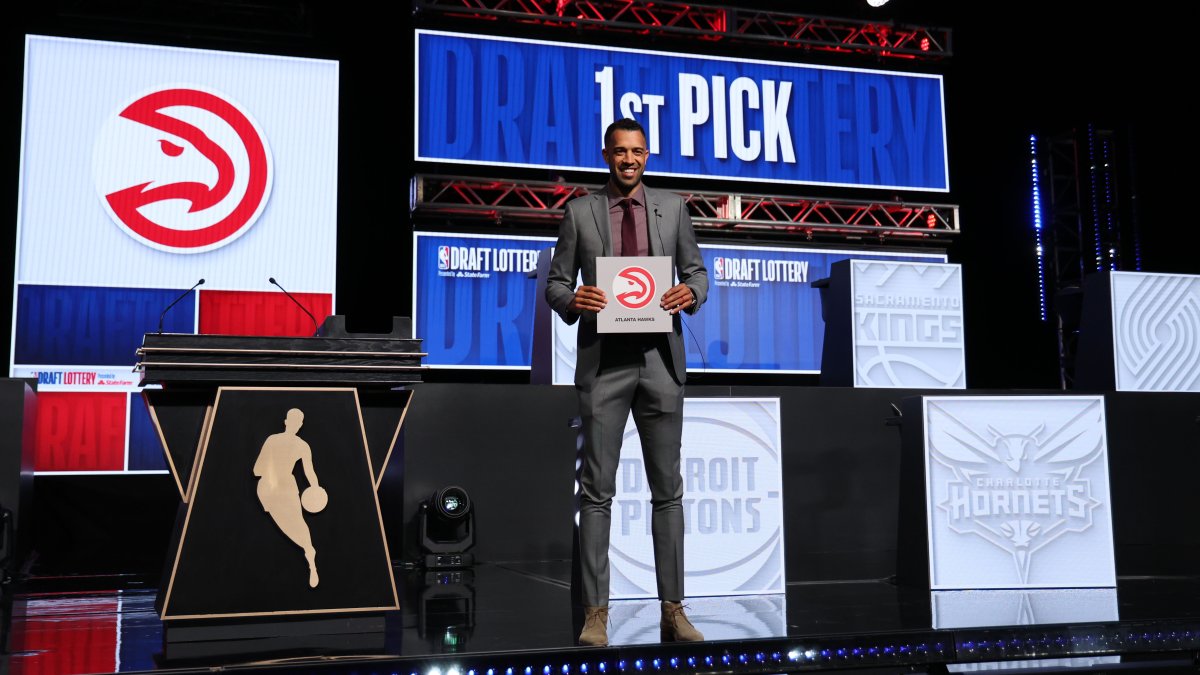 NBA draft lottery results Hawks land No. 1 pick NECN