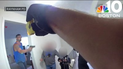 Man shot by police in Raynham pointed gun at officers, bodycam footage shows