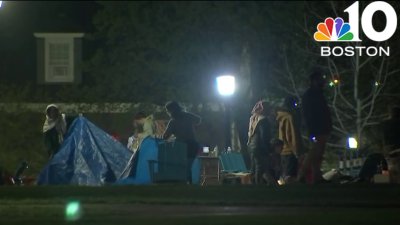 Student encampments taken down at Tufts University