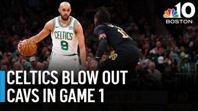 Celtics blow out Cavs in Game 1