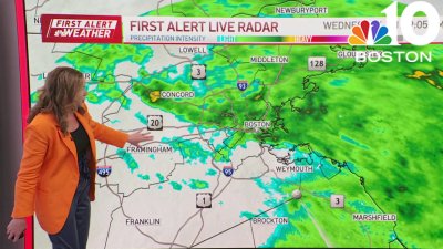 Second round of rain on the way, isolated thunderstorms possible