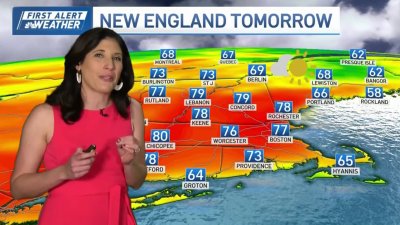 Summer weather is on the way to New England