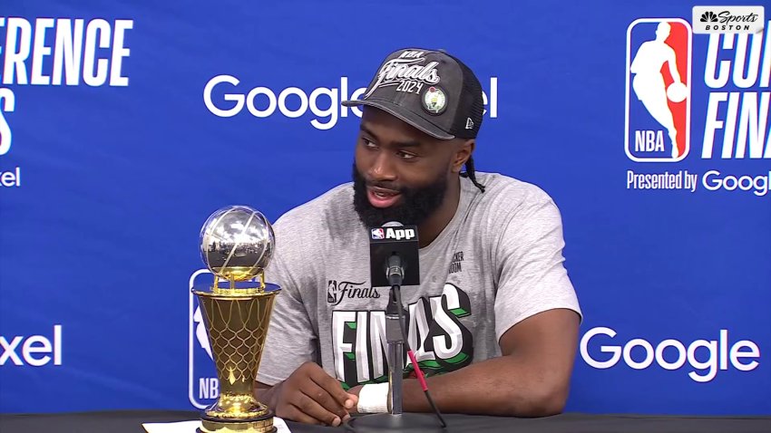 Jaylen Brown surprised he was named ECF MVP