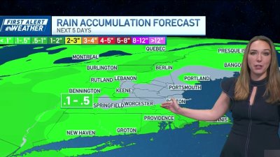 Parts of New England to get some rain the rest of the week