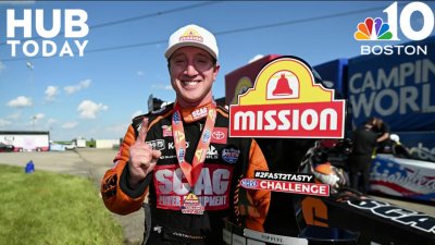 NHRA Top Fuel driver Justin Ashley ahead of New England Nationals