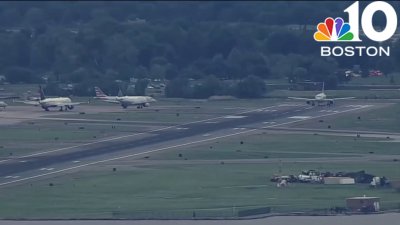 Boston-bound flight averts runway collision