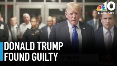 Former President Donald Trump found guilty on 34 felony counts