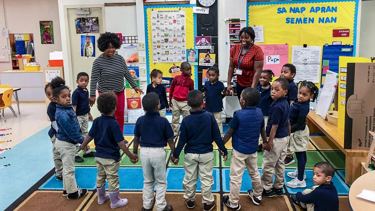 This Boston Preschool Is Teaching Children In Creole And English — And 