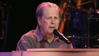 FILE - Brian Wilson performs at Tropicana Showroom on Oct. 24, 2015, in Atlantic City, New Jersey.