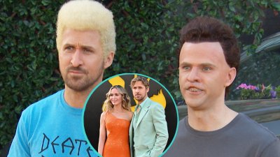 Ryan Gosling and Mikey Day Dress As ‘SNL's' ‘Beavis & Butt-Head' For ‘The Fall Guy' Premiere
