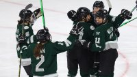Boston wins 4-3 in first game of professional women's hockey championship