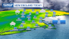 Clouds and showers push through New England on Sunday