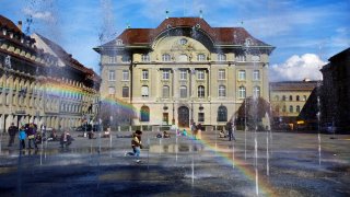 The Swiss National Bank (SNB), Switzerland’s central bank, in Bern, Switzerland, on Wednesday, April 18, 2012.