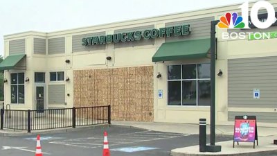 Car crashes into Starbucks on Route 1, injuring employee