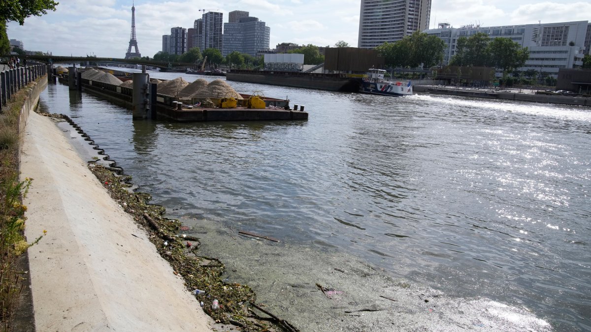 Unsafe E. coli levels still found in Seine River ahead of 2024 Paris