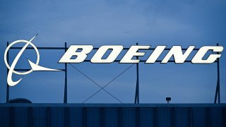 FILE - The Boeing Co. logo is displayed outside of company offices near Los Angeles International Airport (LAX) in El Segundo, Calif., on Jan. 18, 2024.