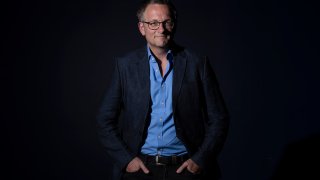 Dr Michael Mosley poses for a photo at the ICC