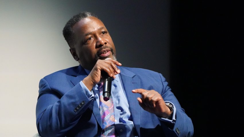 Wendell Pierce speaks onstage at the Raising Kanan FYC Event 2024 on May 11, 2024 in New York City. (Photo by Bennett Raglin/Getty Images for Starz Entertainment LLC)