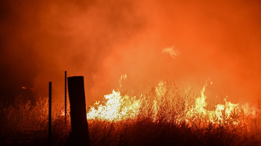 Evacuations ordered as wildfire continue in San Joaquin County of California