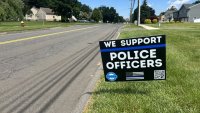 Wethersfield flag controversy spurs fallen officer's family to offer a way for people to show police support