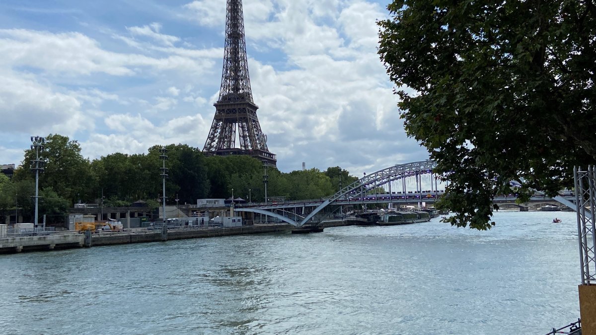 Olympic marathon swim test run canceled amid Seine River water quality