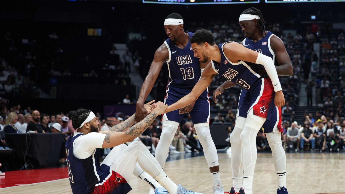 Team USA beats Australia in second preOlympic men’s basketball