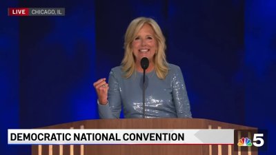 Dr. Jill Biden praises her husband's courage in deciding to halt presidential run