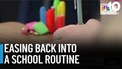 Easing back into a school routine