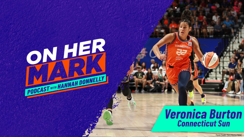 Connecticut Sun guard Veronica Burton