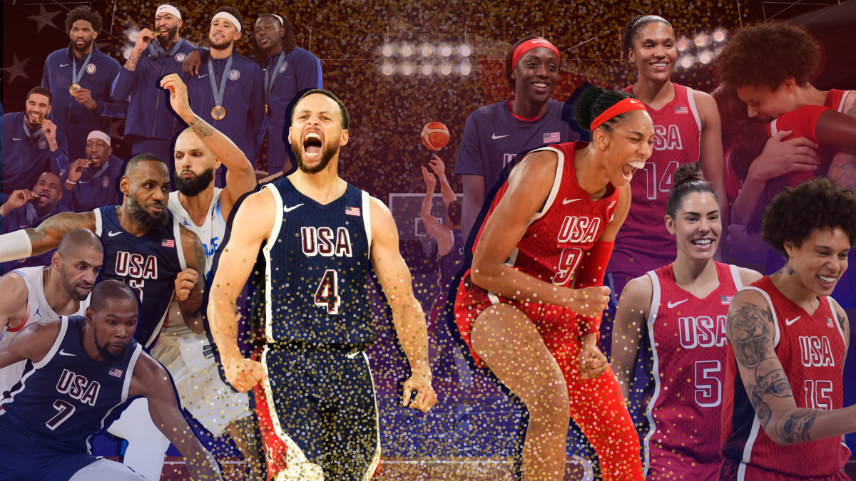 Top basketball moments US wins both golds at 2024 Olympics NECN