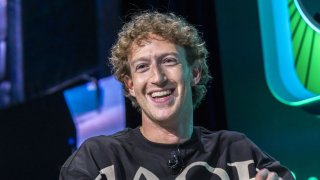 Mark Zuckerberg, chief executive officer of Meta Platforms Inc., during the Acquired LIVE event at the Chase Center in San Francisco, California, US, on Tuesday, Sept. 10, 2024. 