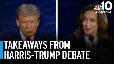 How the debate between Donald Trump and Kamala Harris resonated in New England