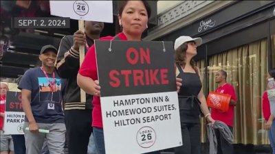 More Boston hotel union workers go on strike