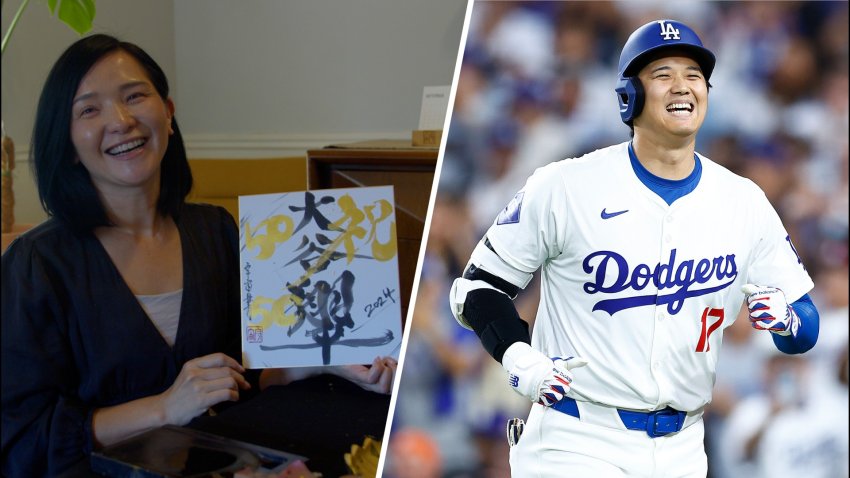 pic of artist and ohtani