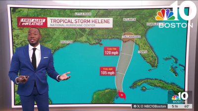 Forecast: Rain Thursday, Helene bears down on Florida