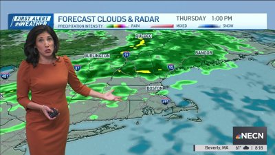 Forecast: Rainy weather across New England on Thursday