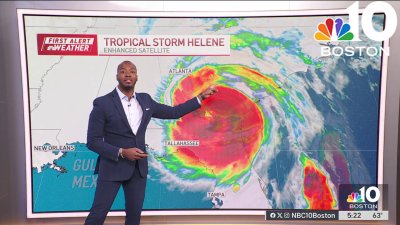 Forecast: Helene advances, leaving path of damage in its wake