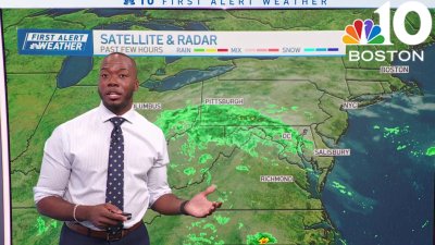 Mix of sun and clouds Monday, spot showers expected Tuesday