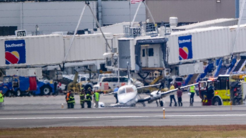 A Cape Air flight that returned to Boston Logan International Airport after experiencing a landing gear issue and touching down on one wheel.