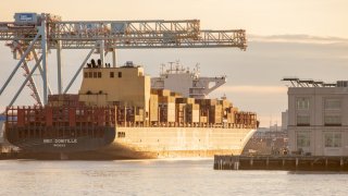 Conley Terminal in South Boston could close next week in the event of a strike by the International Longshoremen’s Association.