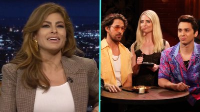 Eva Mendes shares how Ryan Gosling perfected his Cuban accent in ‘SNL' skit